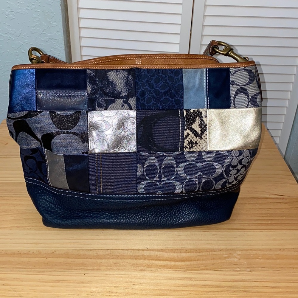 Coach Vintage Patchwork Hobo.